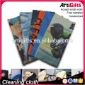 Custom design microfiber sublimated eyeglass cleaning cloth